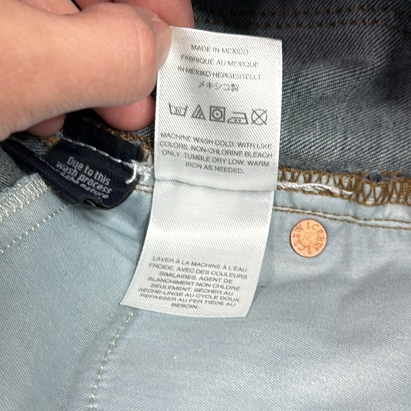 J.Crew 8" Toothpick Dark Wash Skinny Jeans Size 26 - Picture 11 of 12